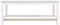vidaXL - Salontafel - 110x55x45 - cm - massief - grenenhout - wit