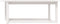 vidaXL - Salontafel - 110x55x45 - cm - massief - grenenhout - wit