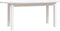 vidaXL - Salontafel - 110x55x45 - cm - massief - grenenhout - wit