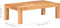 vidaXL - Salontafel - 110x60x35 - cm - acaciahout - met - honingafwerking