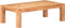 vidaXL - Salontafel - 110x60x35 - cm - acaciahout - met - honingafwerking