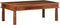 vidaXL - Salontafel - 110x60x40 - cm - massief - acaciahout