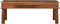 vidaXL - Salontafel - 110x60x40 - cm - massief - acaciahout
