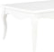 vidaXL - Salontafel - 110x60x40 - cm - massief - grenenhout - wit