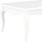 vidaXL - Salontafel - 110x60x40 - cm - massief - grenenhout - wit
