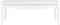 vidaXL - Salontafel - 110x60x40 - cm - massief - grenenhout - wit