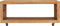vidaXL - Salontafel - 110x60x40 - cm - massief - teakhout