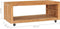 vidaXL - Salontafel - 110x60x40 - cm - massief - teakhout
