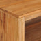 vidaXL - Salontafel - 110x60x40 - cm - massief - teakhout