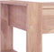 vidaXL - Salontafel - 110x60x40 - cm - massief - teakhout