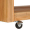 vidaXL - Salontafel - 110x60x40 - cm - massief - teakhout