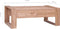 vidaXL - Salontafel - 110x60x40 - cm - massief - teakhout