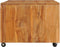 vidaXL - Salontafel - 110x60x40 - cm - massief - teakhout