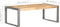vidaXL - Salontafel - 110x60x40 - cm - ruw - mangohout