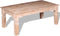 vidaXL - Salontafel - 110x60x45 - cm - massief - acaciahout