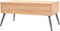 vidaXL - Salontafel - 115x55x50 - cm - massief - vurenhout