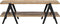 vidaXL - Salontafel - 115x60x40 - cm - massief - gerecycled - hout