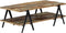 vidaXL - Salontafel - 115x60x40 - cm - massief - gerecycled - hout