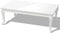 vidaXL - Salontafel - 115x65x42 - cm - hoogglans - wit