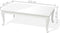 vidaXL - Salontafel - 115x65x42 - cm - hoogglans - wit