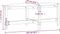 vidaXL - Salontafel - 118x63x45 - cm - massief - grenenhout - grijs