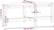 vidaXL - Salontafel - 118x63x45 - cm - massief - grenenhout