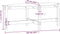 vidaXL - Salontafel - 118x63x45 - cm - massief - grenenhout - wit