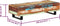 vidaXL - Salontafel - 120x50x30 - cm - massief - gerecycled - hout - en - staal