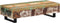 vidaXL - Salontafel - 120x50x30 - cm - massief - gerecycled - hout - en - staal