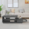 vidaXL - Salontafel - 120x50x40,5 - cm - massief - grenenhout - grijs
