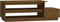 vidaXL - Salontafel - 120x50x40,5 - cm - massief - grenenhout - honingbruin