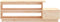 vidaXL - Salontafel - 120x50x40,5 - cm - massief - grenenhout