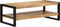 vidaXL - Salontafel - 120x55x40 - cm - massief - mangohout