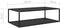 vidaXL - Salontafel - 120x60x35 - cm - gehard - glas - zwart