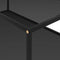 vidaXL - Salontafel - 120x60x35 - cm - gehard - glas - zwart