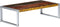 vidaXL - Salontafel - 120x60x35 - cm - massief - gerecycled - hout