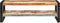 vidaXL - Salontafel - 120x60x40 - cm - massief - gerecycled - hout