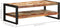 vidaXL - Salontafel - 120x60x40 - cm - massief - gerecycled - hout