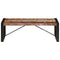 vidaXL - Salontafel - 120x60x40 - cm - massief - gerecycled - hout