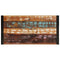 vidaXL - Salontafel - 120x60x40 - cm - massief - gerecycled - hout
