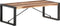 vidaXL - Salontafel - 120x60x40 - cm - massief - hout