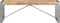 vidaXL - Salontafel - 120x60x40 - cm - ruw - mangohout
