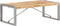 vidaXL - Salontafel - 120x60x40 - cm - ruw - mangohout