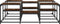 vidaXL - Salontafel - 121x121x40 - cm - bewerkt - hout - gerookt - eikenkleurig