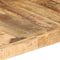 vidaXL - Salontafel - 140x70x40 - cm - ruw - mangohout