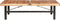 vidaXL - Salontafel - 142x90x42 - cm - massief - acaciahout