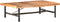 vidaXL - Salontafel - 142x90x42 - cm - massief - acaciahout