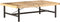 vidaXL - Salontafel - 142x90x42 - cm - massief - mangohout