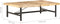 vidaXL - Salontafel - 142x90x42 - cm - massief - mangohout