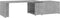 vidaXL - Salontafel - 150x50x35 - cm - bewerkt - hout - betongrijs